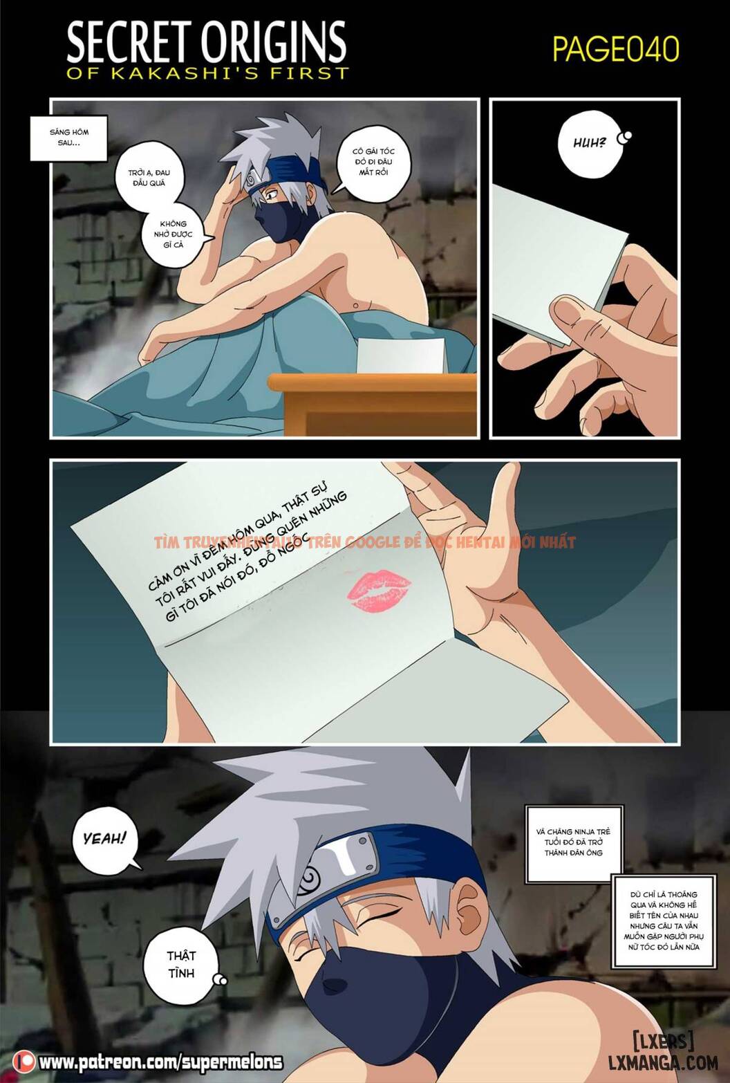 Xem ảnh 40 trong truyện hentai Nguồn Gốc Bí Thuật Đầu Tiên Của Kakashi - One Shot - hentaitvn.net