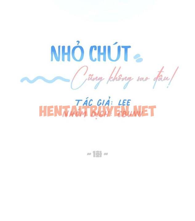 Xem ảnh Nhỏ Chút Cũng Không Sao Đâu! - Chap 1 - img_010_1701846603 - HentaiTruyen.net