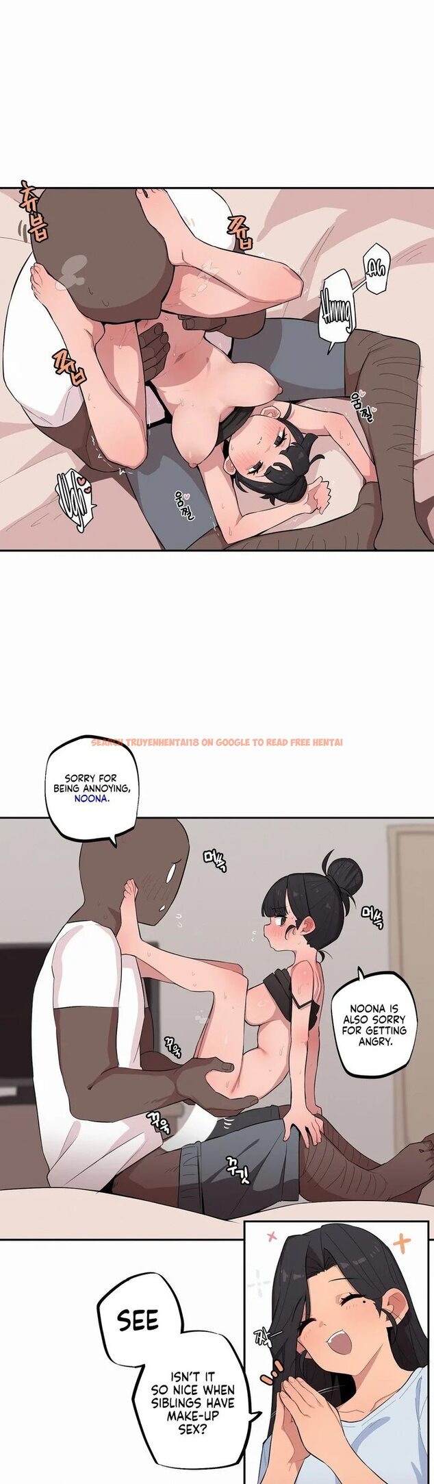 Read Hentai Image 7 993d6 in comic Noona And Her Big Little Bro - Chapter 33 - hentaitnt.net