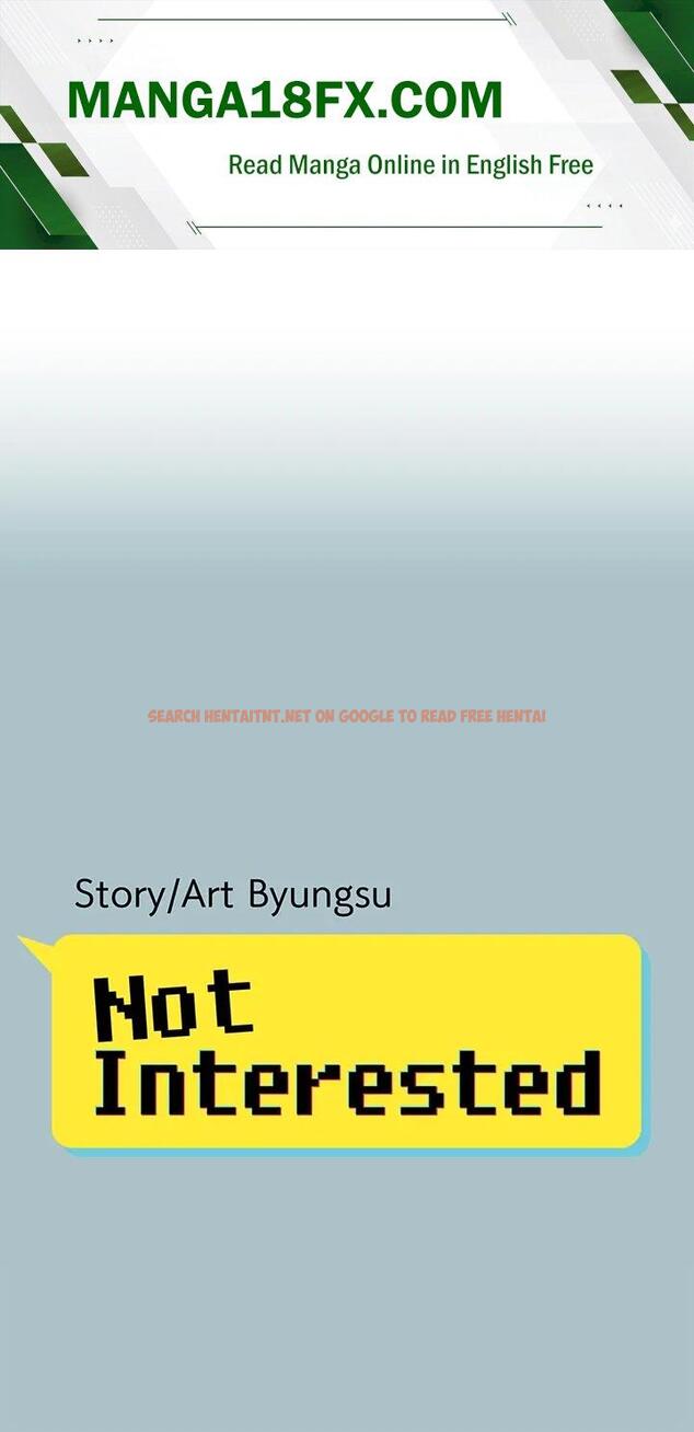 Not Interested - Chapter 50