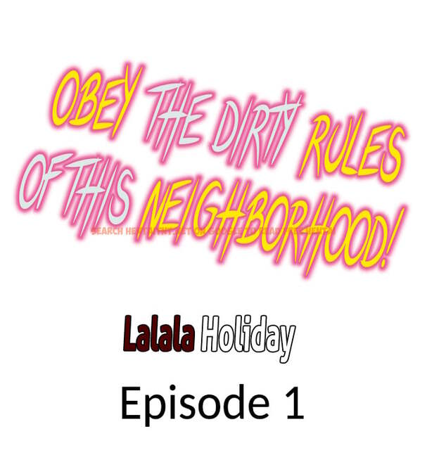 Obey The Dirty Rules Of This Neighborhood! - Chapter 1