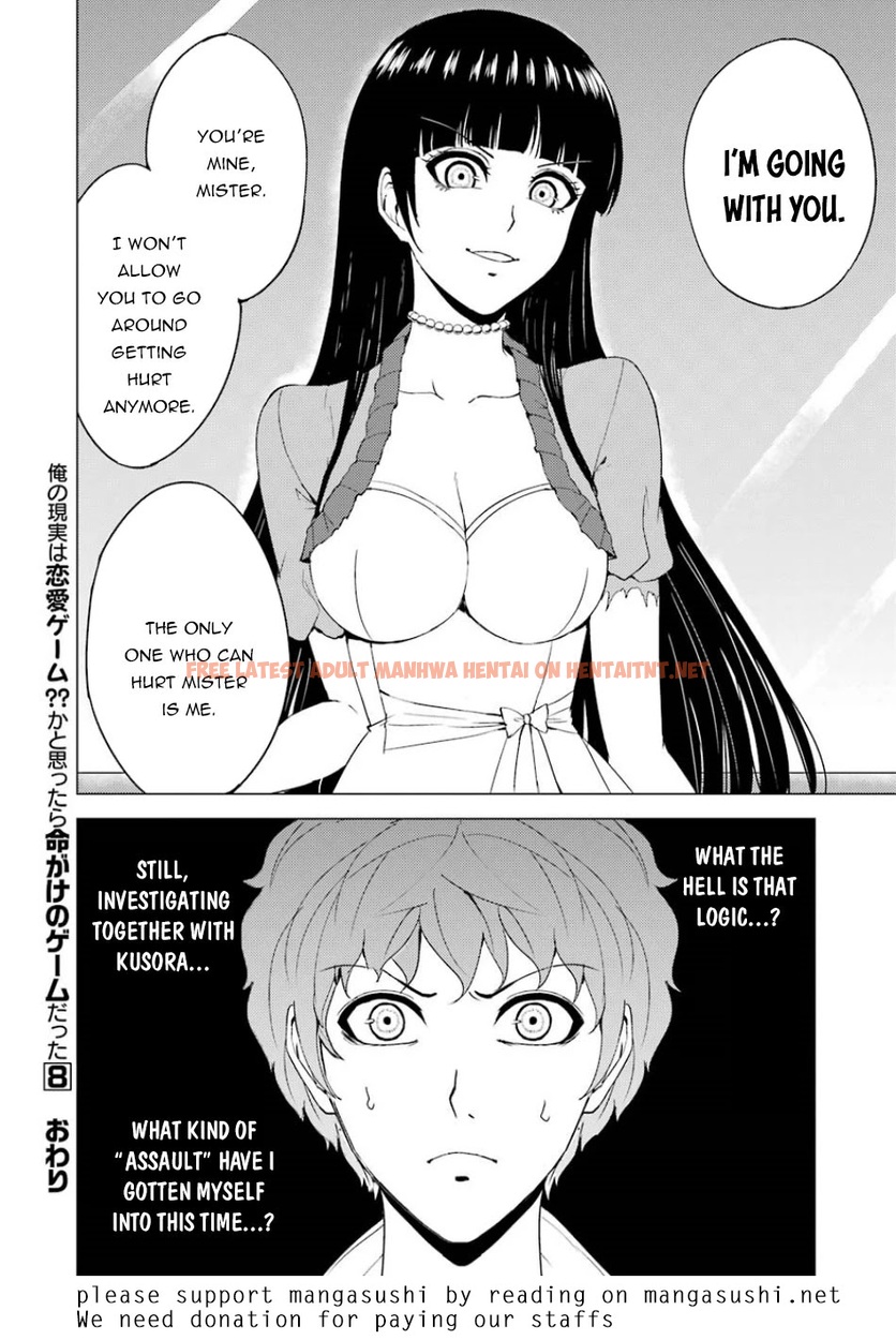 Read Hentai Image 47 465 in comic Ore No Genjitsu Wa Renai Game?? Ka To Omottara Inochigake No Game Datta - Chapter 32 - hentaitnt.net