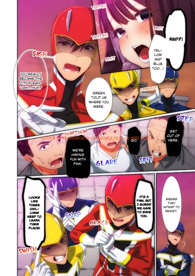 Read Hentai Image 8 03884 in comic Pitiful Ranger Pink: I’m Such A Disgrace, But It Feels So Good! (Uncensored) - Chapter 9 - hentaitnt.net