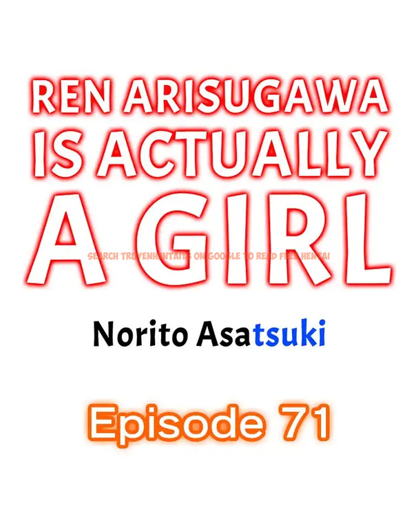 Read Hentai Image 1 998 in comic Ren Arisugawa Is Actually A Girl - Chapter 71 - hentaitnt.net