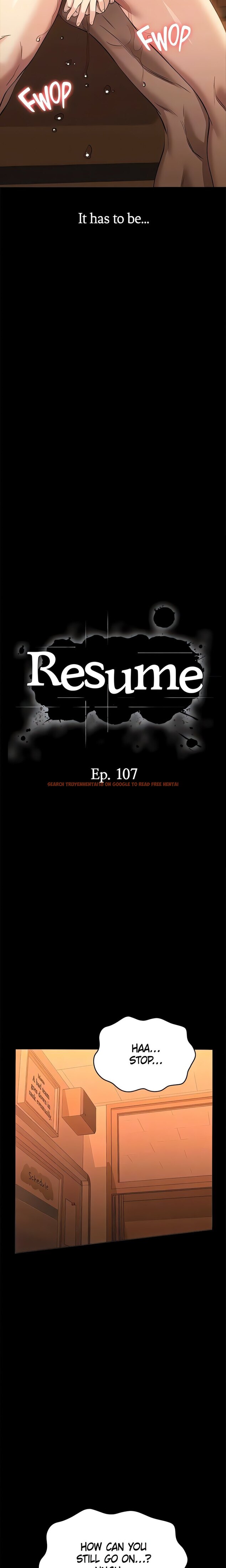 Read Hentai Image 6 c3c15 in comic Resume - Chapter 107 - hentaitnt.net