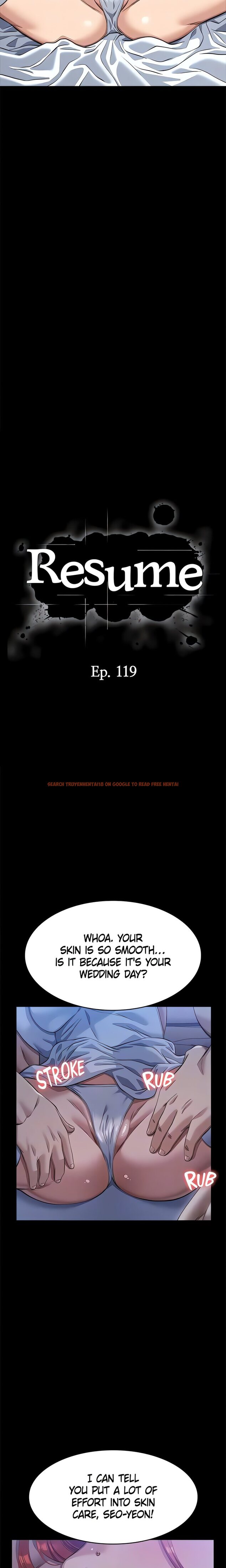 Read Hentai Image 8 73e83 in comic Resume - Chapter 119 - hentaitnt.net