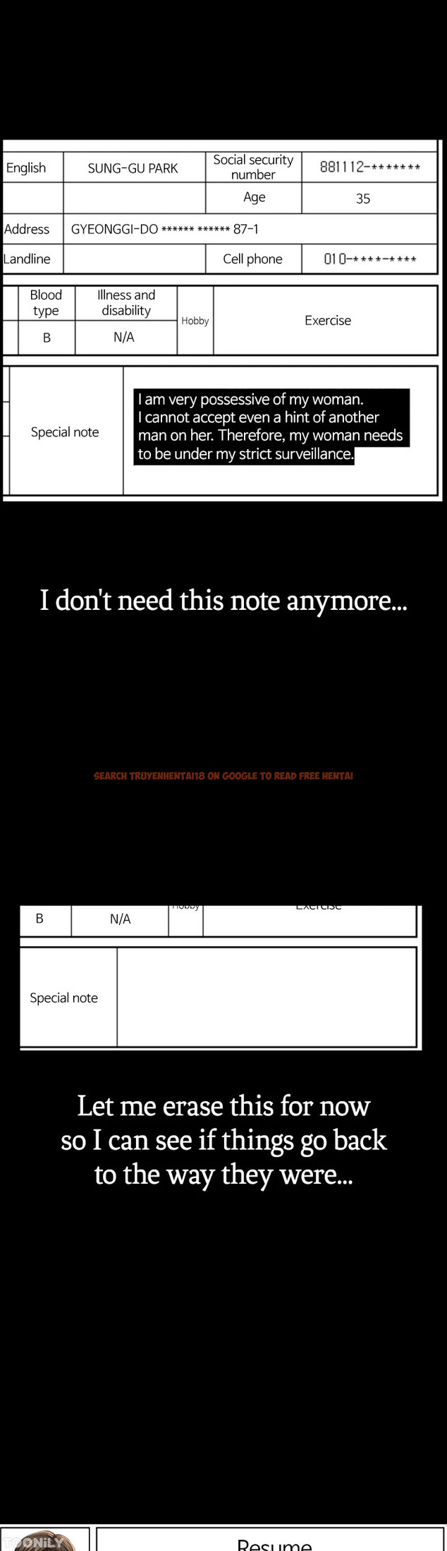 Read Hentai Image 32 487b0 in comic Resume - Chapter 52 - hentaitnt.net
