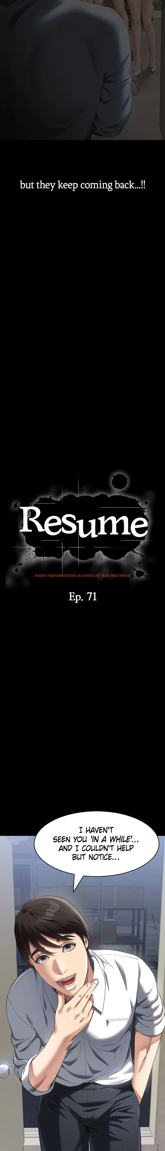 Read Hentai Image 6 28141 in comic Resume - Chapter 71 - hentaitnt.net