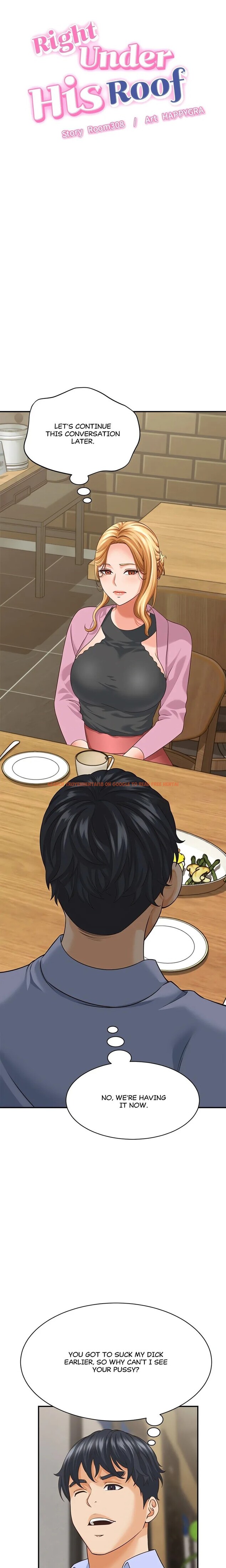 Read Hentai Image 2 58769 in comic Right Under His Roof - Chapter 8 - hentaitnt.net
