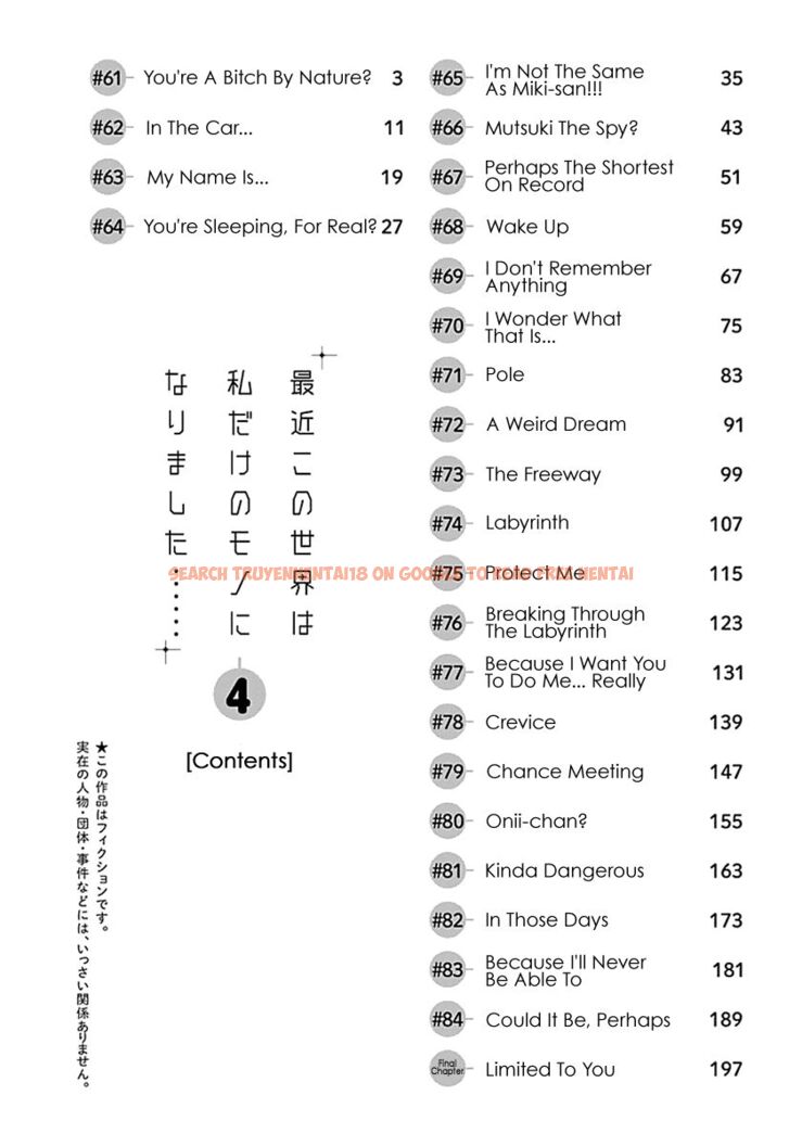 Read Hentai Image 6 000 in comic Saikin Kono Sekai Wa Watashi Dake No Mono Ni Narimashita…… - Chapter 61 - hentaitnt.net