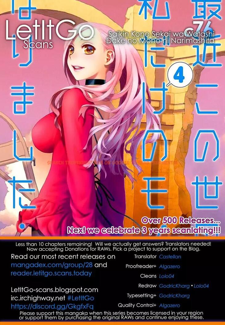 Read Hentai Image 1 995 in comic Saikin Kono Sekai Wa Watashi Dake No Mono Ni Narimashita…… - Chapter 76 - hentaitnt.net