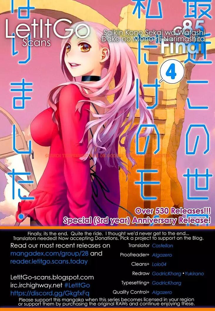 Read Hentai Image 1 991 in comic Saikin Kono Sekai Wa Watashi Dake No Mono Ni Narimashita…… - Chapter 85 - hentaitnt.net