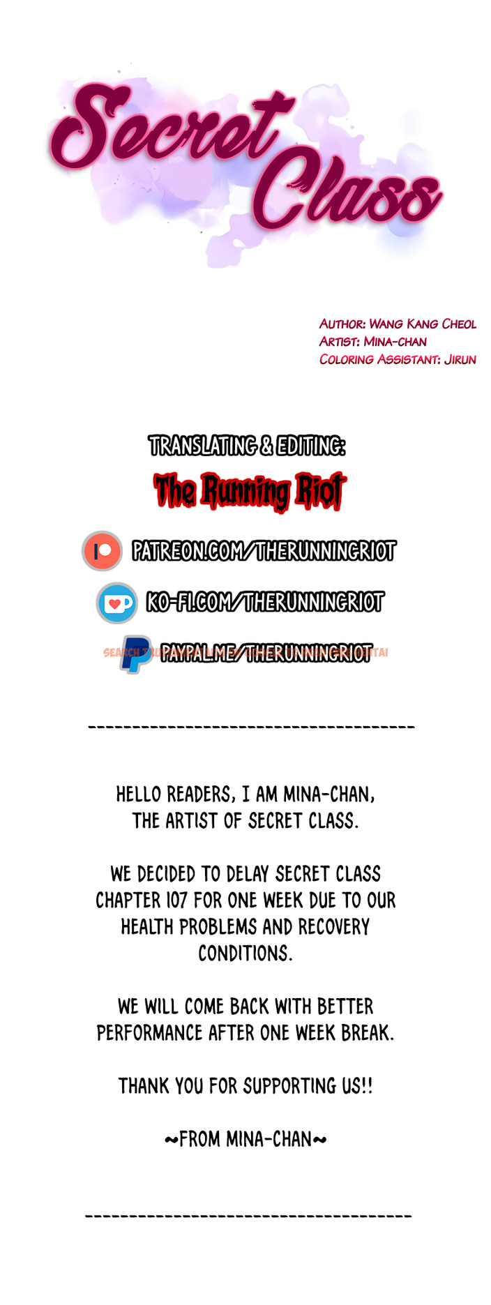 Read Hentai Image 1 484 in comic Secret Class - Chapter 106.5 - hentaitnt.net
