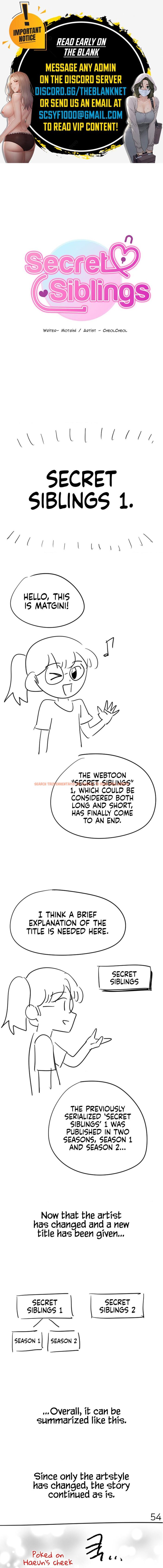 Read Hentai Image 1 75166 in comic Secret Siblings - Chapter 50.5 - hentaitnt.net