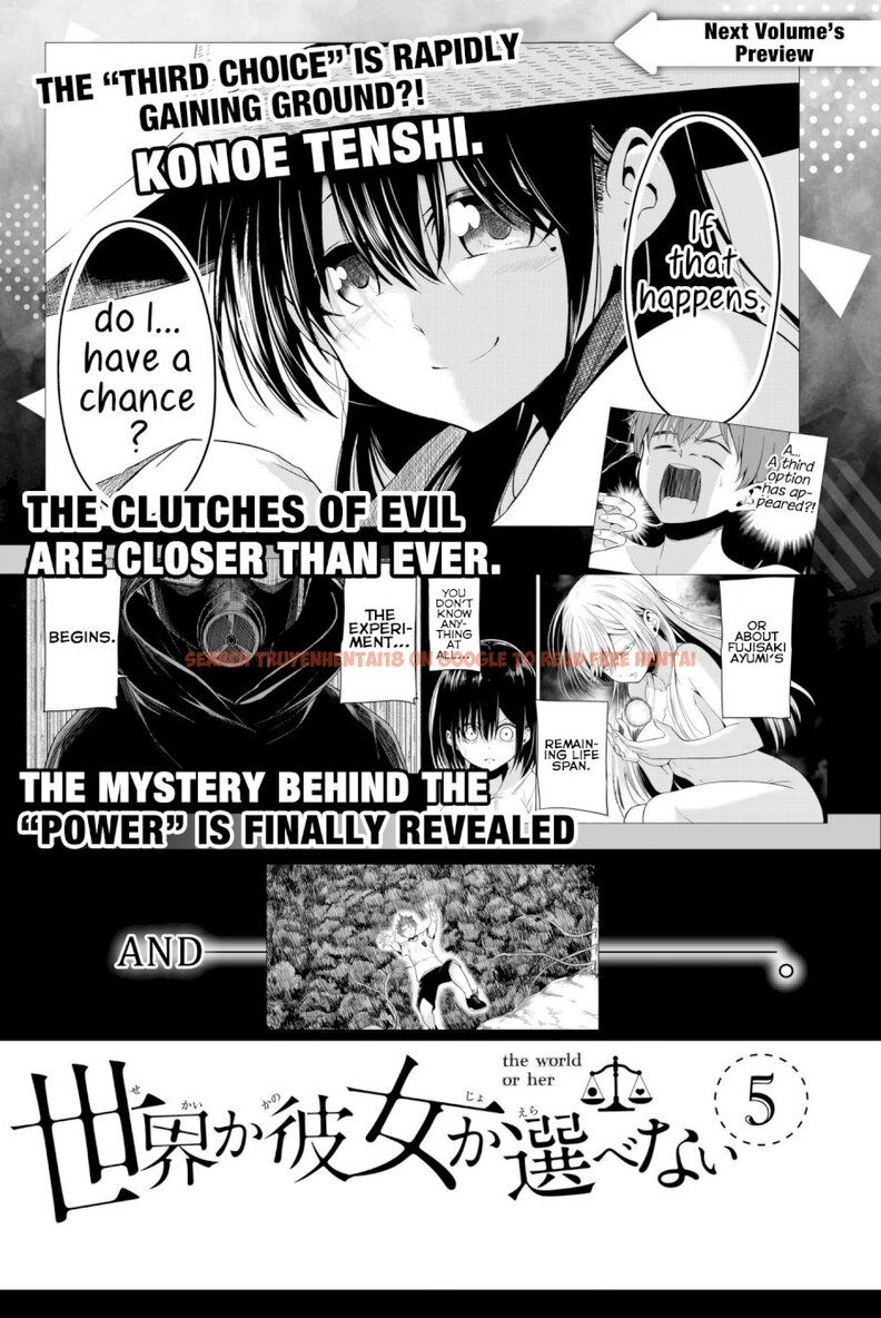 Read Hentai Image 39 375 in comic Sekai Ka Kanojo Ka Erabenai - Chapter 19 - www.hentaitnt.net