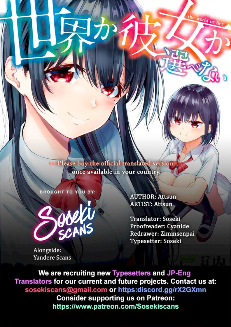 Read Hentai Image 1 375 in comic Sekai Ka Kanojo Ka Erabenai - Chapter 20 - www.hentaitnt.net