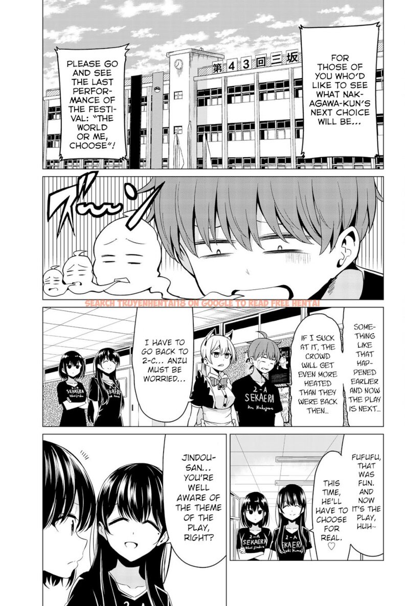 Read Hentai Image 15 385 in comic Sekai Ka Kanojo Ka Erabenai - Chapter 27 - hentaitnt.net