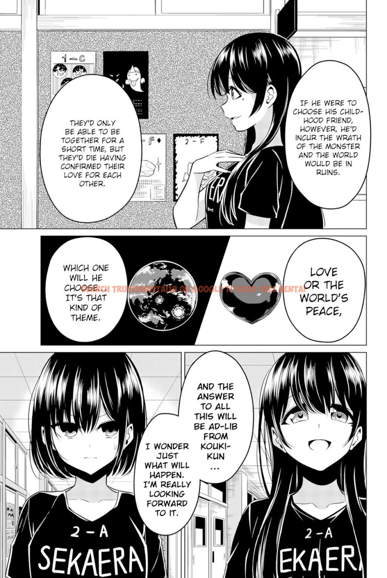Read Hentai Image 17 385 in comic Sekai Ka Kanojo Ka Erabenai - Chapter 27 - hentaitnt.net