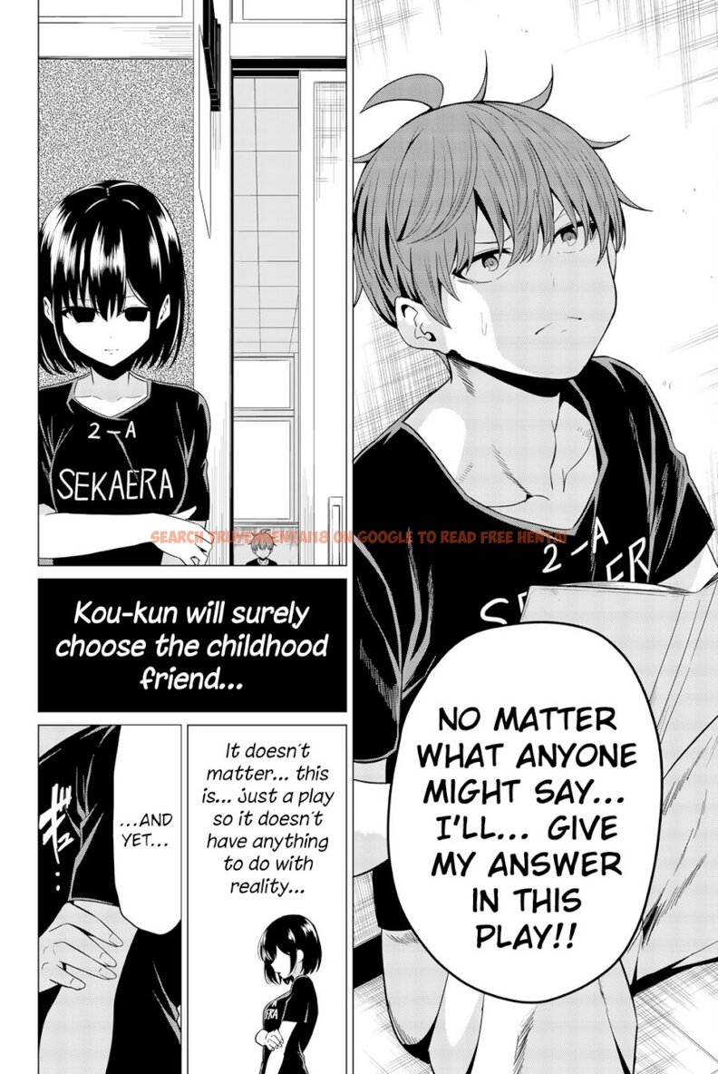 Read Hentai Image 24 388 in comic Sekai Ka Kanojo Ka Erabenai - Chapter 27 - hentaitnt.net