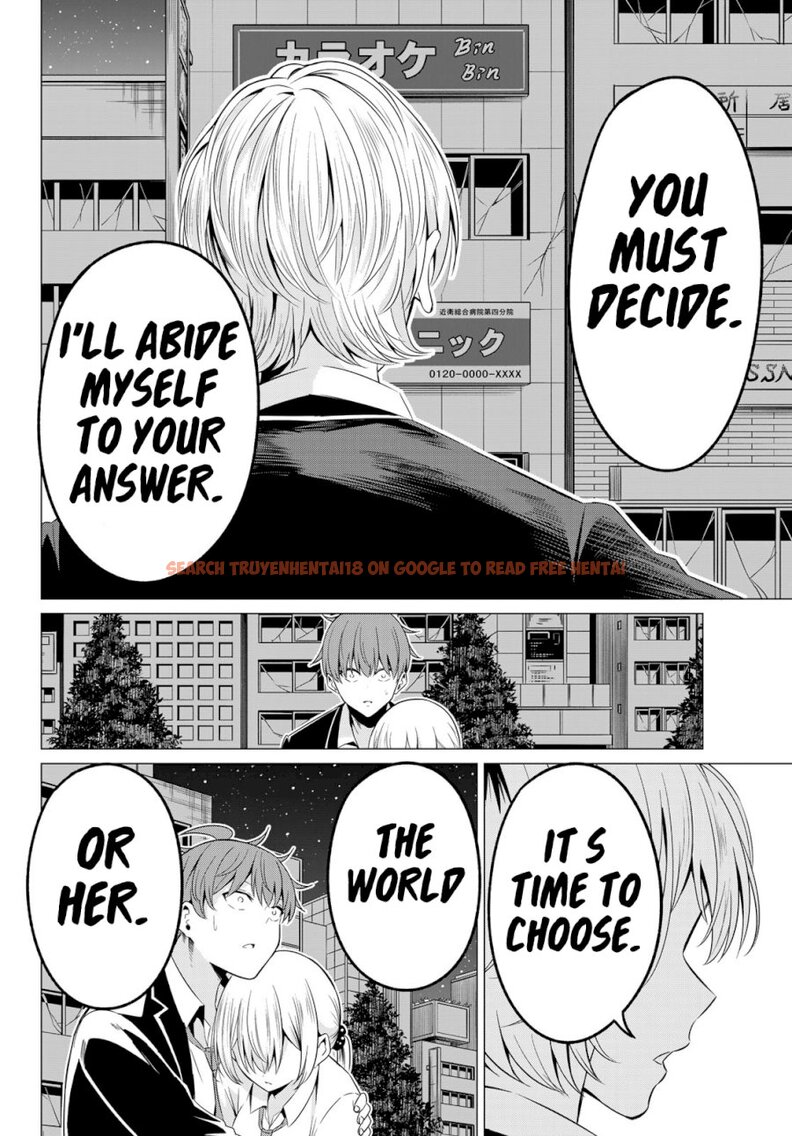 Read Hentai Image 23 400 in comic Sekai Ka Kanojo Ka Erabenai - Chapter 37 - www.hentaitnt.net