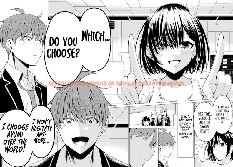 Read Hentai Image 28 403 in comic Sekai Ka Kanojo Ka Erabenai - Chapter 38 - www.hentaitnt.net