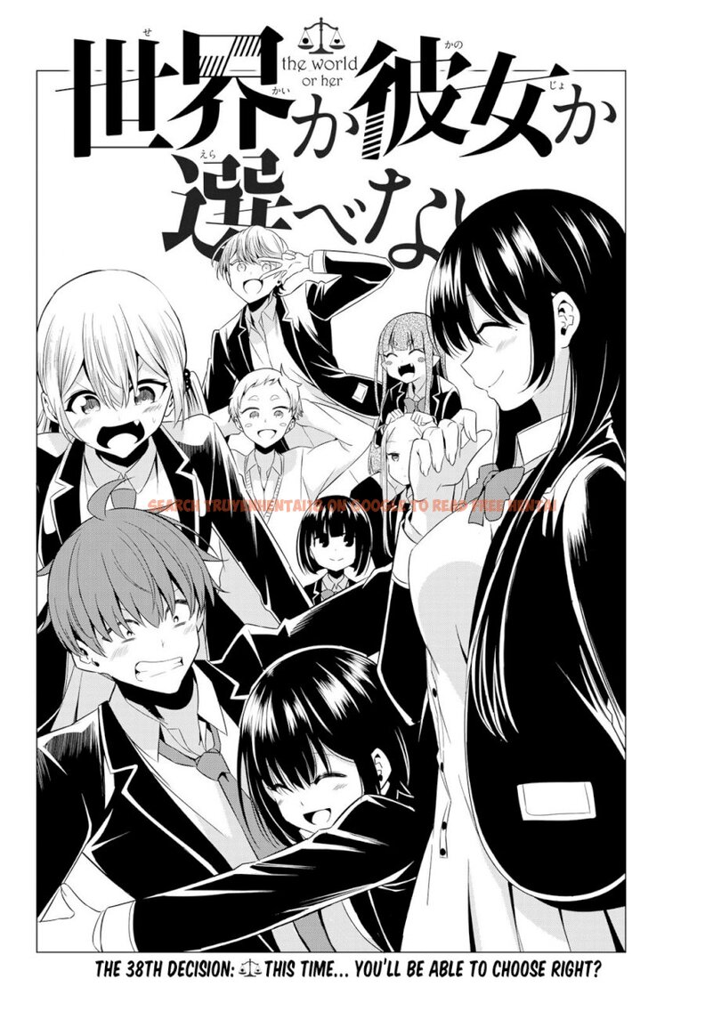 Read Hentai Image 3 403 in comic Sekai Ka Kanojo Ka Erabenai - Chapter 38 - www.hentaitnt.net