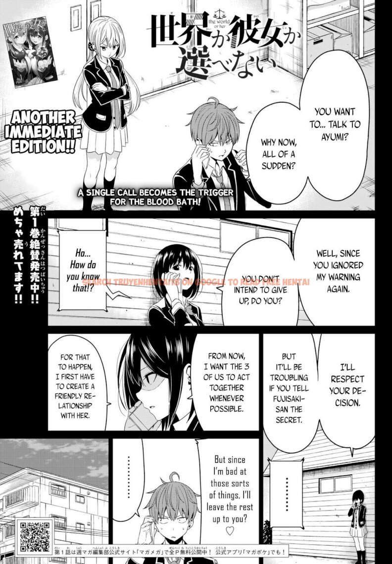 Read Hentai Image 3 356 in comic Sekai Ka Kanojo Ka Erabenai - Chapter 6 - www.hentaitnt.net