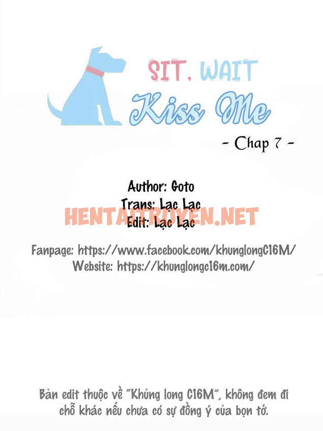 Xem ảnh Sit, Wait, Kiss Me - Chap 7 - img_002_1667986362 - TruyenVN.APP