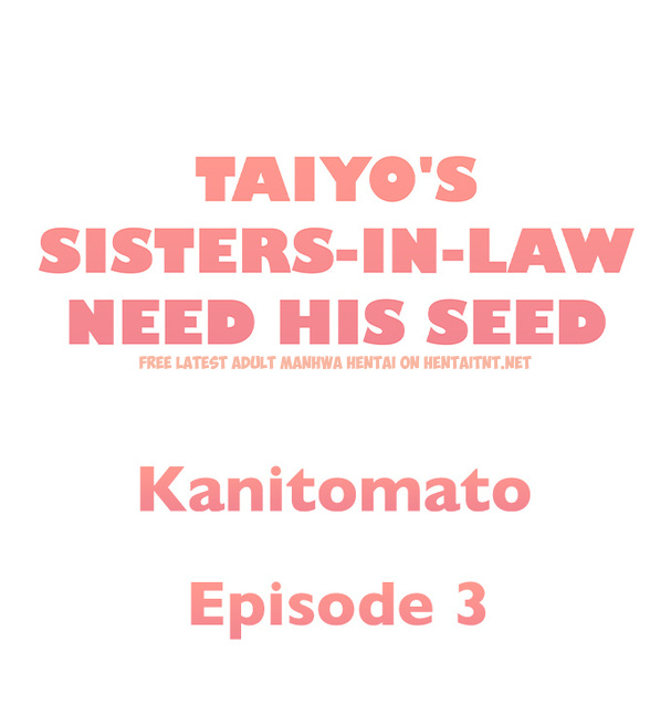 Read Hentai Image 1 b4be3 in comic Taiyo’s Sisters-In-Law Need His Seed - Chapter 3 - hentaitnt.net