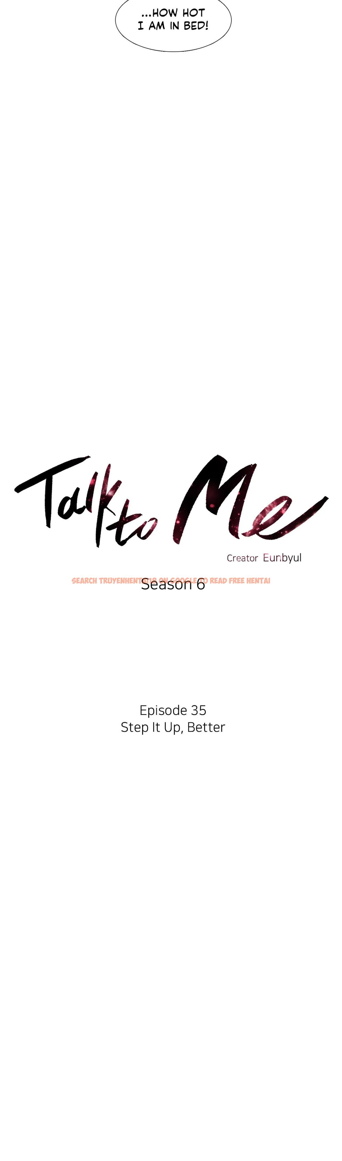 Read Hentai Image 4 e8504 in comic Talk To Me - Chapter 149 - hentaitnt.net