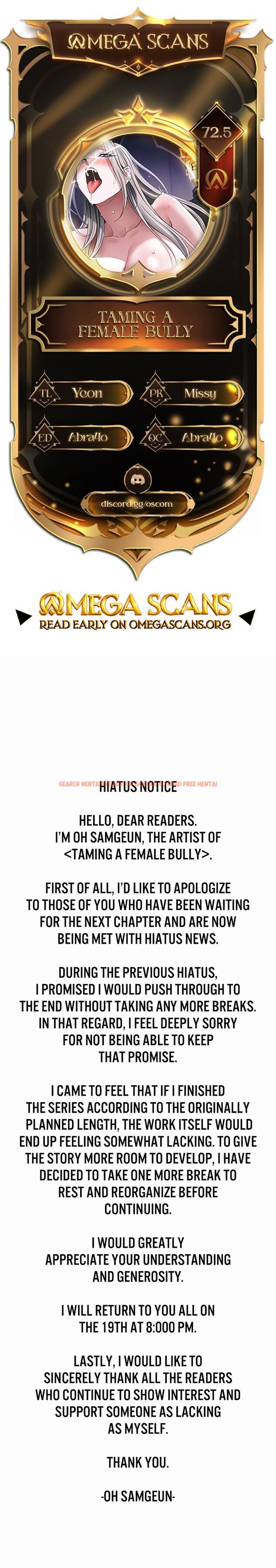 Taming A Female Bully - Chapter 72.5