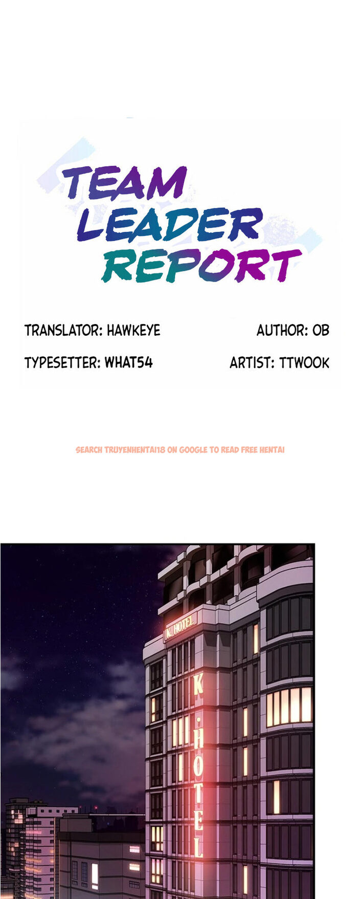 Read Hentai Image 1 808 in comic Team Leader Report - Chapter 53 - hentaitnt.net
