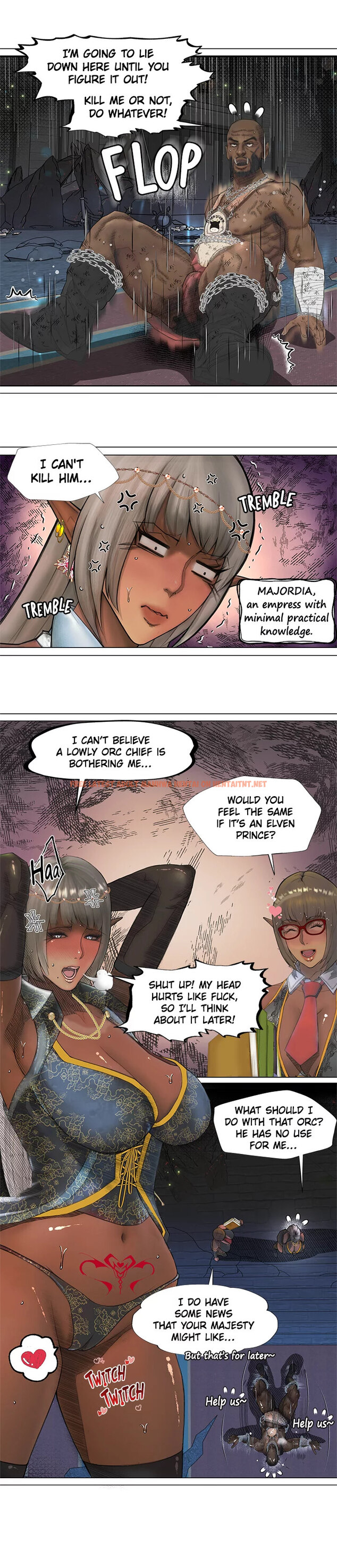 Read Hentai Image 13 670 in comic The Dark Elf Queen And The Slave Orc - Chapter 1 - hentaitnt.net