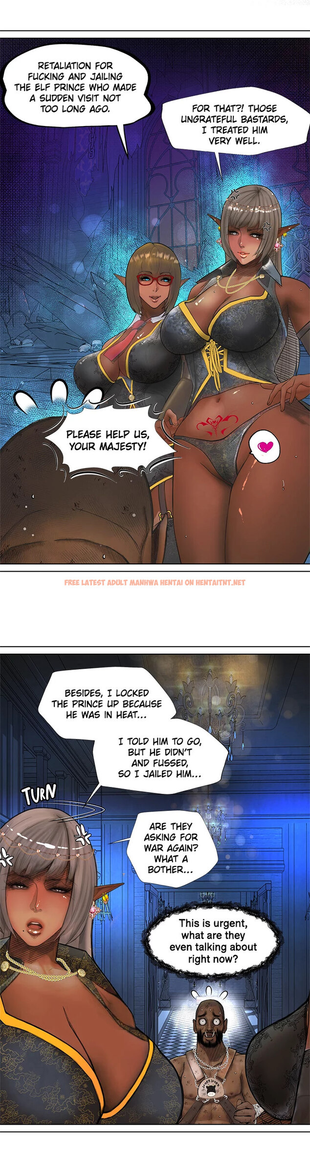 Read Hentai Image 4 664 in comic The Dark Elf Queen And The Slave Orc - Chapter 1 - hentaitnt.net