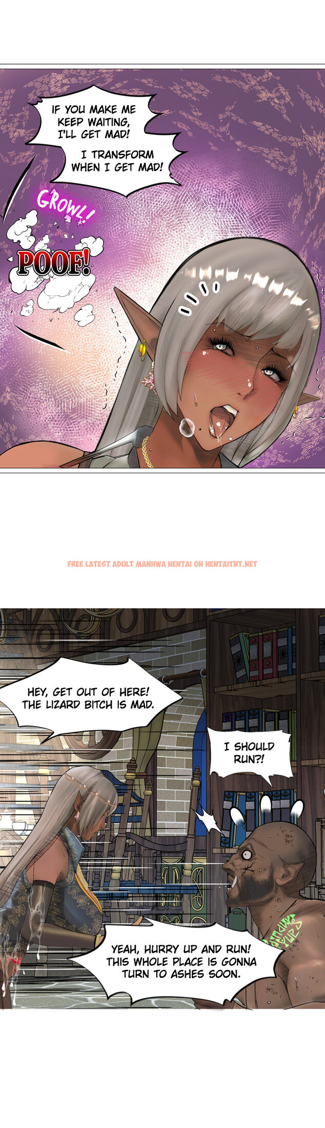 Read Hentai Image 29 621 in comic The Dark Elf Queen And The Slave Orc - Chapter 20 - hentaitnt.net