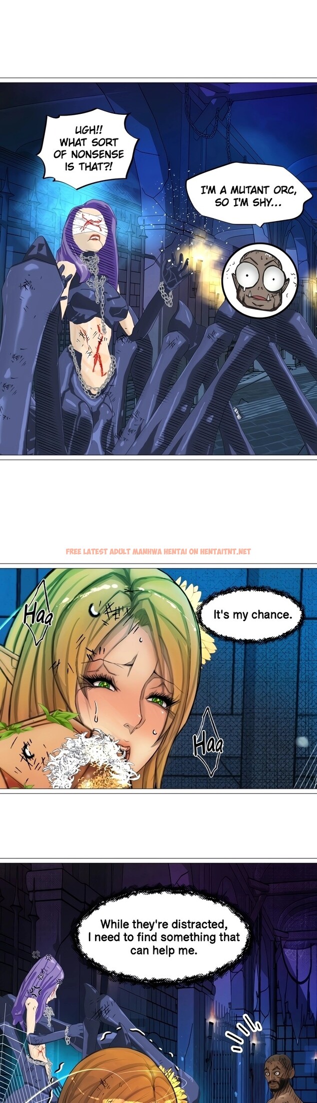 Read Hentai Image 17 460 in comic The Dark Elf Queen And The Slave Orc - Chapter 23 - hentaitnt.net