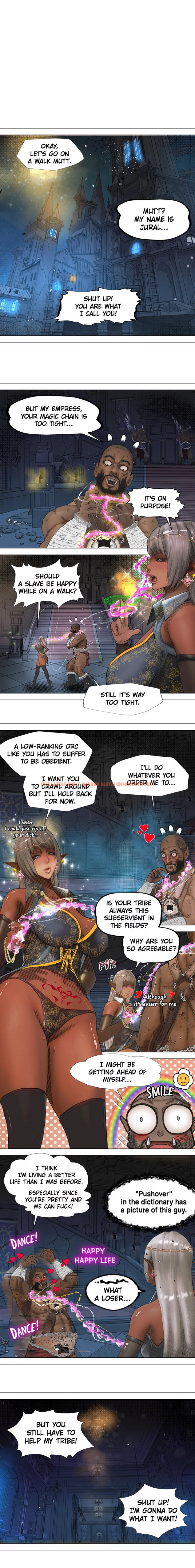 Read Hentai Image 1 663 in comic The Dark Elf Queen And The Slave Orc - Chapter 3 - hentaitnt.net