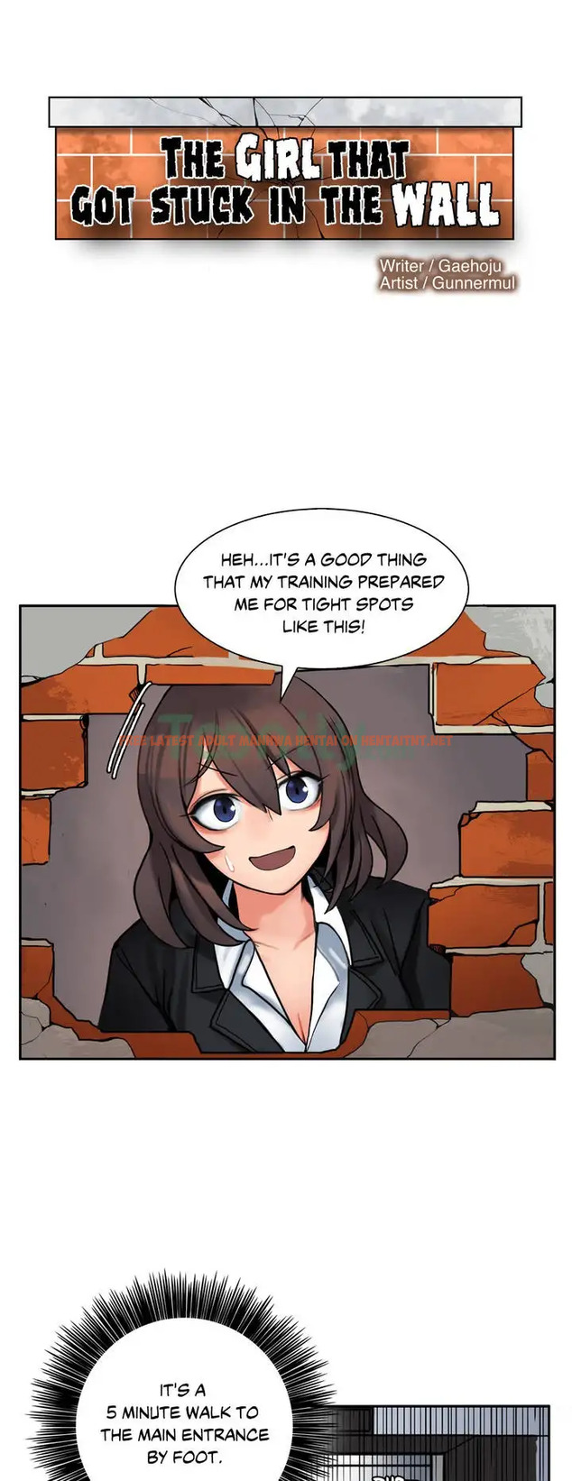 Read Hentai Image 5 374 in comic The Girl That Got Stuck In The Wall - Chapter 1 - hentaitnt.net