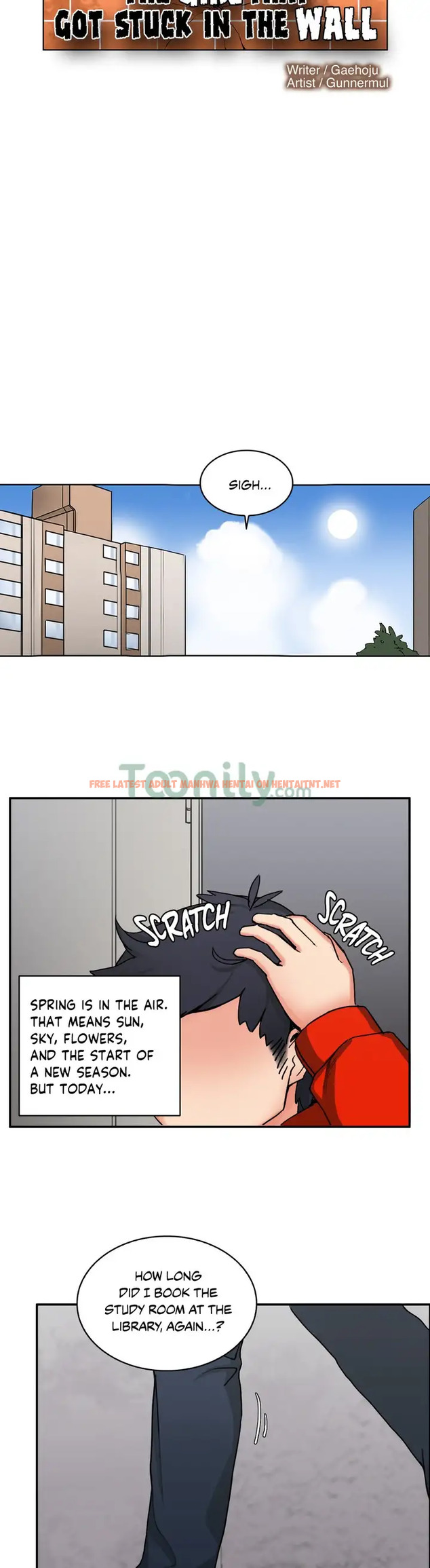 Read Hentai Image 17 374 in comic The Girl That Got Stuck In The Wall - Chapter 2 - hentaitnt.net