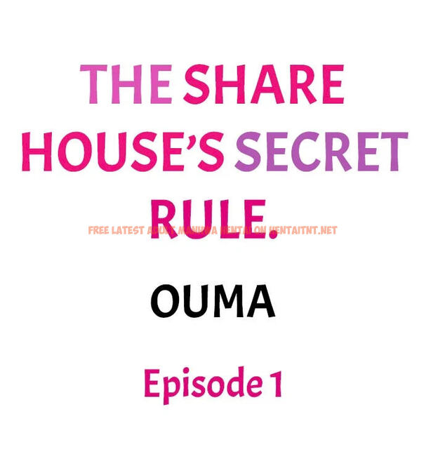 Read Hentai Image 1 812 in comic The Share House’s Secret Rule - Chapter 1 - hentaitnt.net