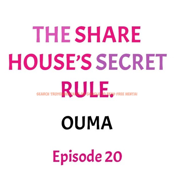 Read Hentai Image 1 807 in comic The Share House’s Secret Rule - Chapter 20 - hentaitnt.net