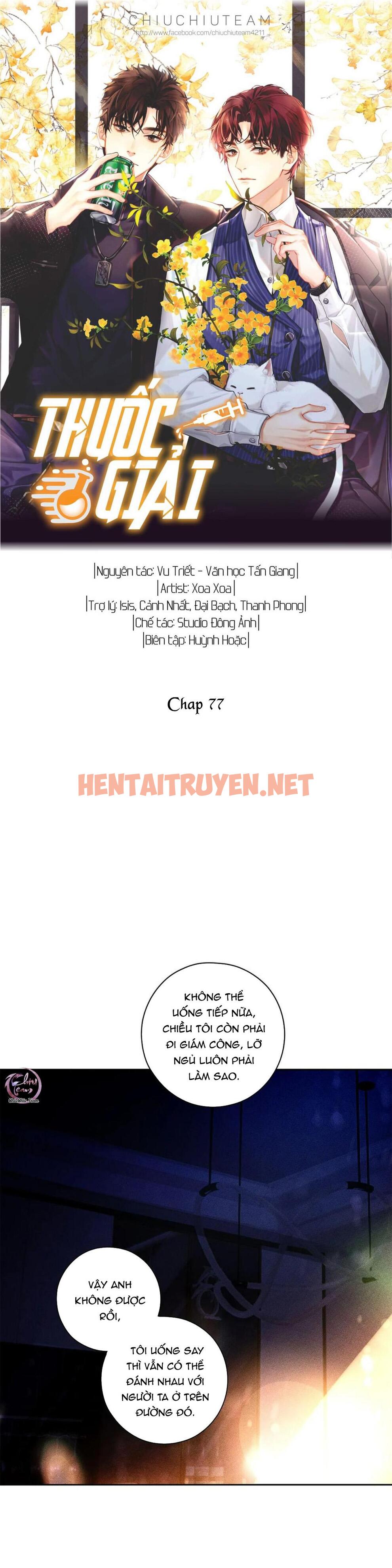 Xem ảnh Thuốc Giải - Chap 77 - img_002_1670755714 - HentaiTruyen.net