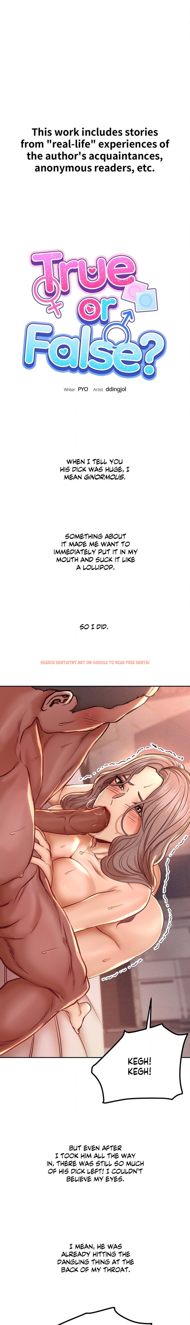 True Or False? (Uncensored) - Chapter 132