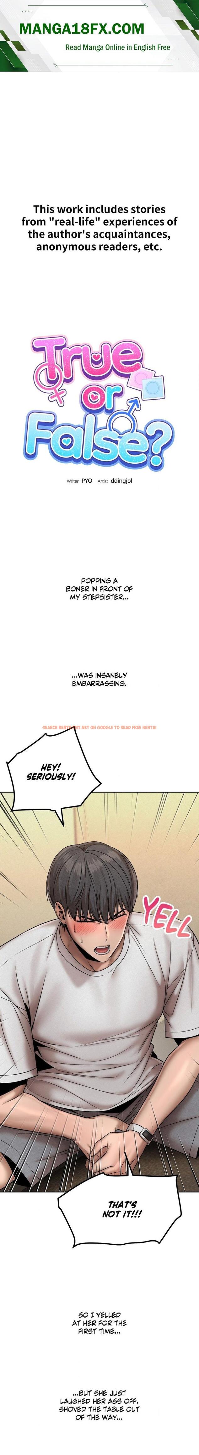 True Or False? (Uncensored) - Chapter 157