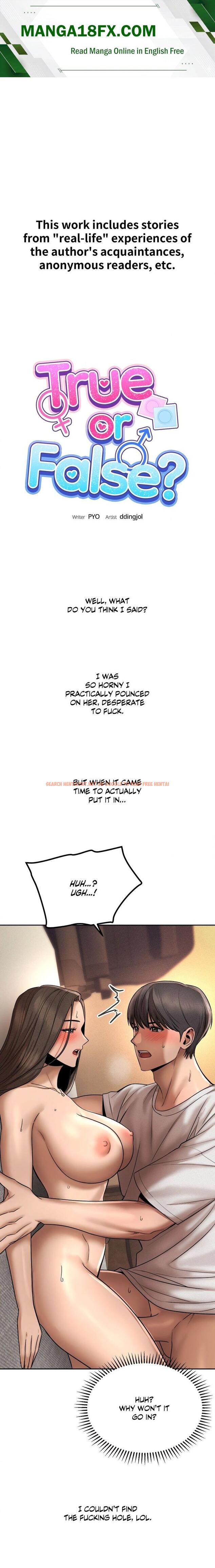True Or False? (Uncensored) - Chapter 159