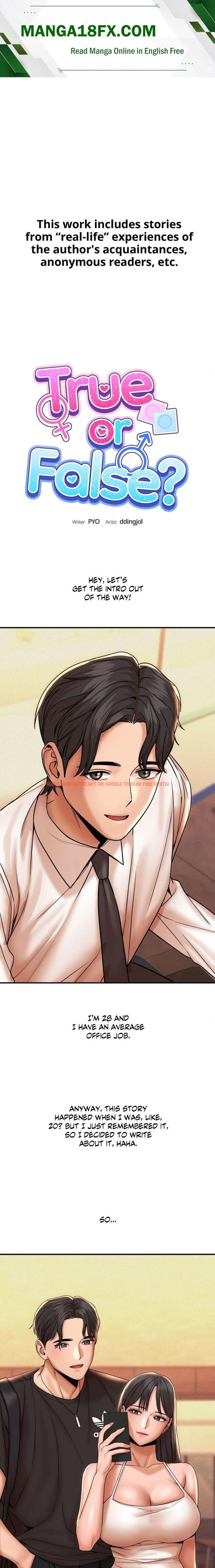True Or False? (Uncensored) - Chapter 174