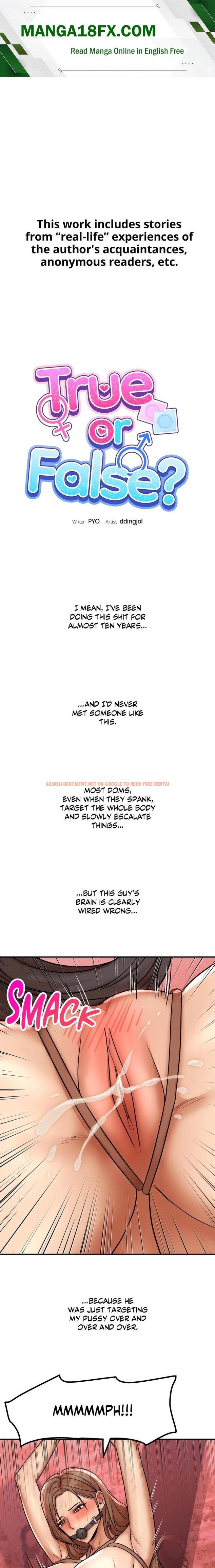 True Or False? (Uncensored) - Chapter 182