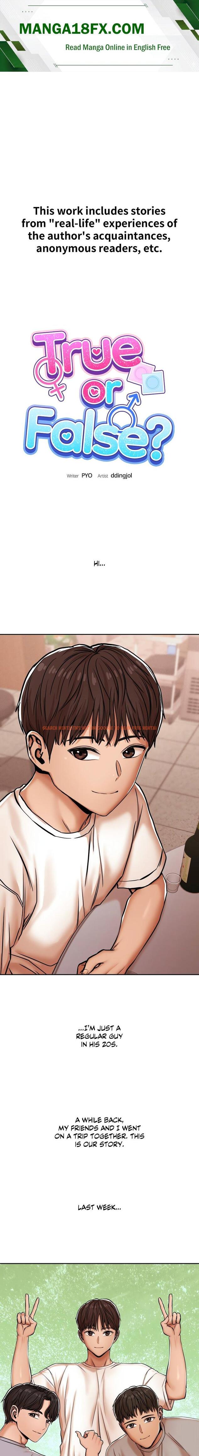 True Or False? (Uncensored) - Chapter 3