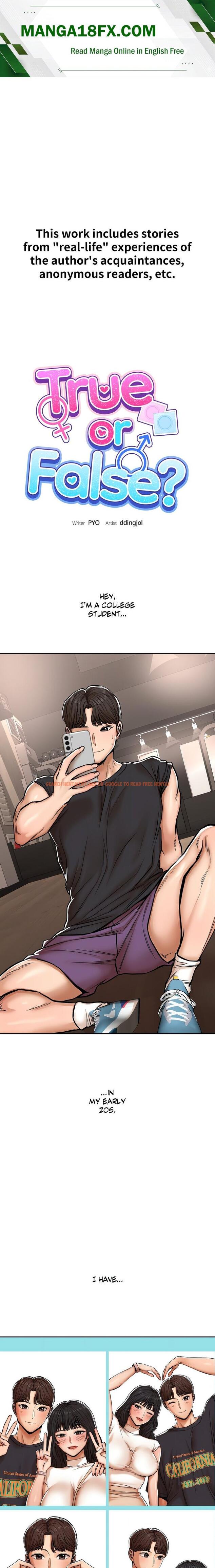 True Or False? (Uncensored) - Chapter 32