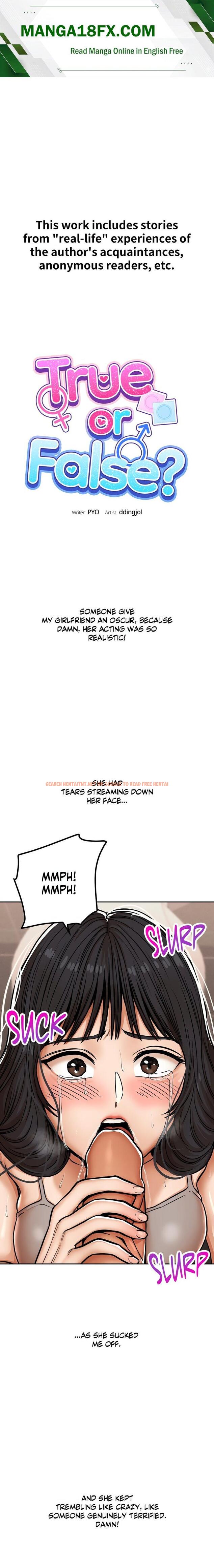 True Or False? (Uncensored) - Chapter 34